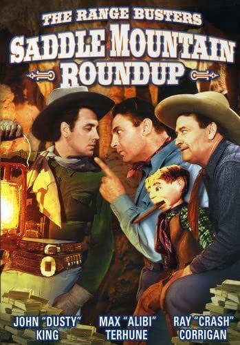 Range Busters: Saddle Mountain Round-Up (DVD) Ray Corrigan John King Max Terhune