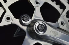 Cinelli crankset dust caps fit shimano campagnolo ofmega gipiemme vintage black