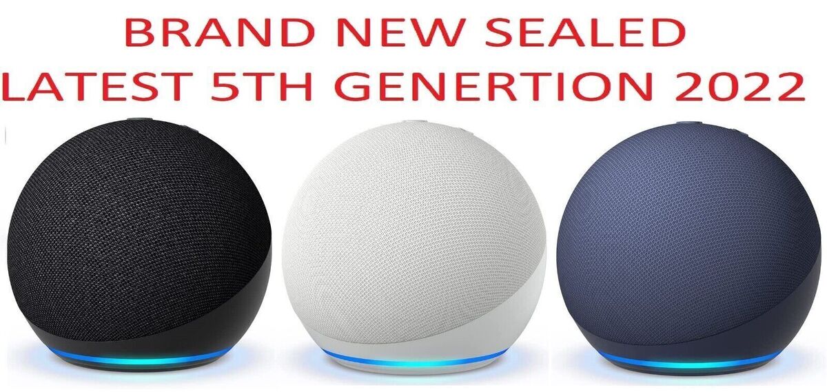 New Amazon Echo Dot 5th Gen (newest model) Bigger Vibrant New Amazon Echo Dot 5th Gen (newest model) Bigger Vibrant