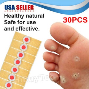 30xfoot Corn Remover Pads Plantar Wart Thorn Plaster Patch Calluses Removal Care 718879654124 Ebay