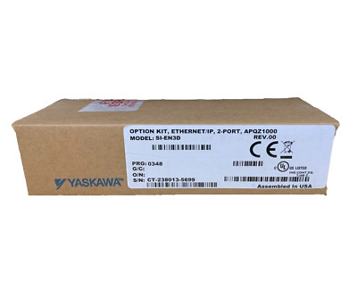 Yaskawa SI-EN3D Dual Port Ethernet IP Communication Option Card | eBay