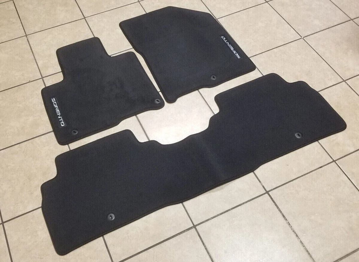 2016 2018 Kia Sorento 5 Passenger Carpeted Floor Mat Set C6014