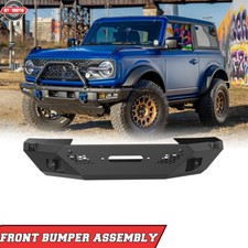Modular Front Bumper Body For 2021 2022 2023-2026 Ford Bronco Heavy Duty Steel