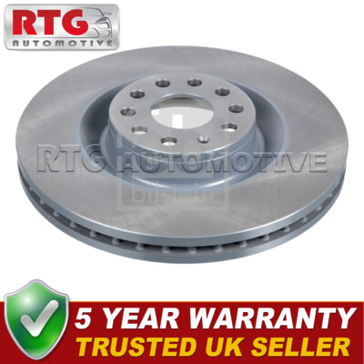 Front 1x Brake Disc Fits VW Scirocco Seat Leon Audi A3 1K0615301M