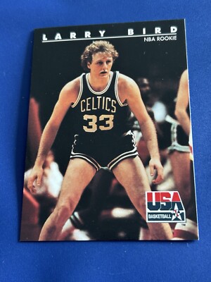 1992 Skybox USA Basketball Larry Bird #11 NBA Rookie (E) Team USA Olympic