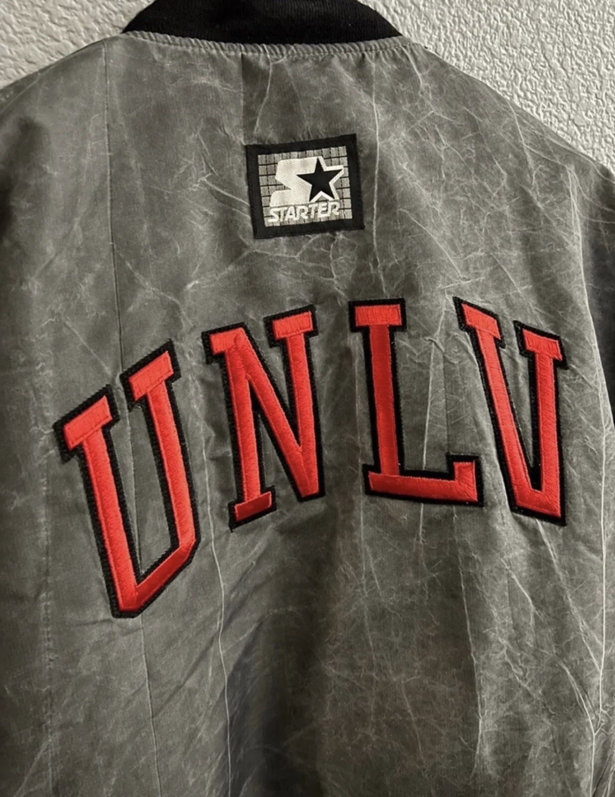 vintage unlv runnin rebels starter jacket eBay