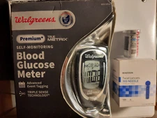 True Metrix Blood Glucose METER KIT Plus  50 strips 100 Lancets  EXP 11/2027