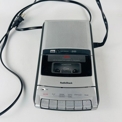 RadioShack VOX CTR-121 AC Battery Cassette Recorder
