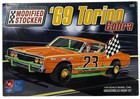 AMT/Ertl 1969 '69 Ford Torino Cobra Modified Stocker 1:25 Model Car Kit NEW 2006