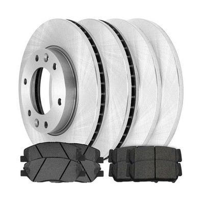Brake Rotors & Pads Front and Rear Fits V6 69.9lbs-Weight 980464 SMX1202 SCDR849