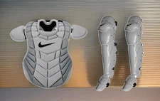 Nike Diamond Elite Catchers Set ⚾️Gear ⚾️Gray ⚾️New 