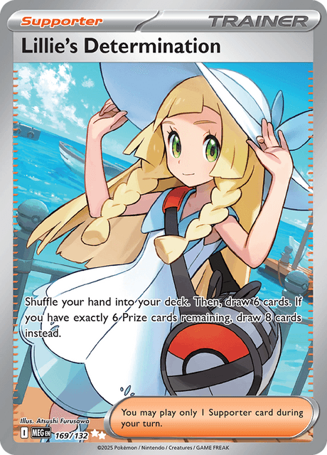 ポケモンカードゲーム Lillie's Determination PSA10 Pokémon Lillie's Determination 169/132 Ultra Rare Mega Evolution