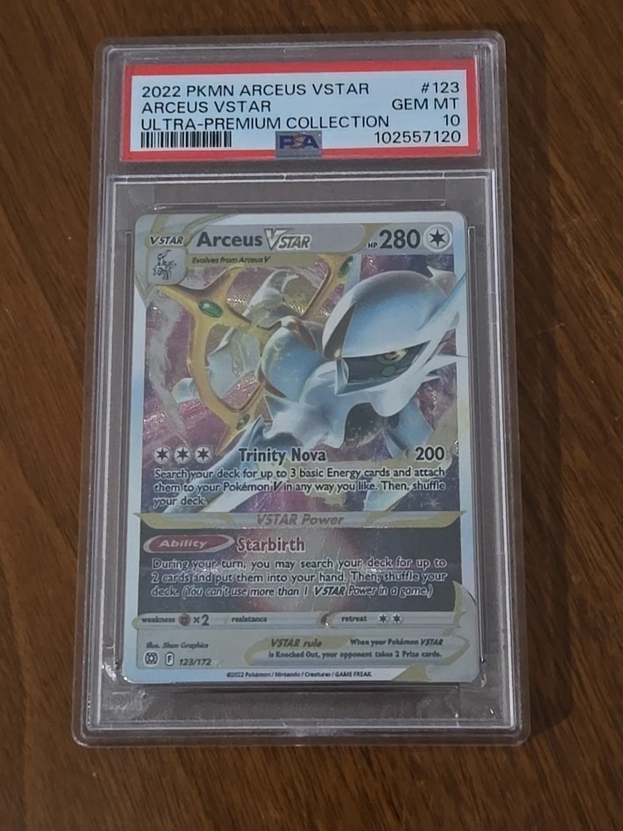ultra premium collection arceus vstar psa 10 #123 | eBay