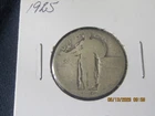 1925 p  Mint 90% Silver Standing Liberty Quarter a filler