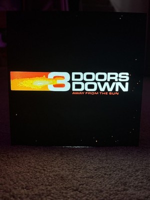 3 Doors Down - 3D Custom Printed lightbox
