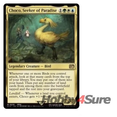 Choco, Seeker Of Paradise M/NM Magic: The Gathering MTG Final