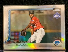 2025 Topps Pro Debut Emiliano Teodo Chrome Refractor /199 #PDC-95