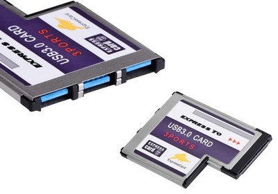 ExpressCard 54Mm USB3.0 USB 3 Superspeed 3 Ports Chipset FL1100