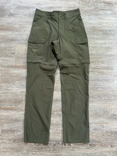 Boy Scouts of America Pants Switchback Cargo Convertible Zip Off Men  s 32 Green