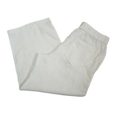 Jones New York Sport Women's Sz Medium White Linen Pants