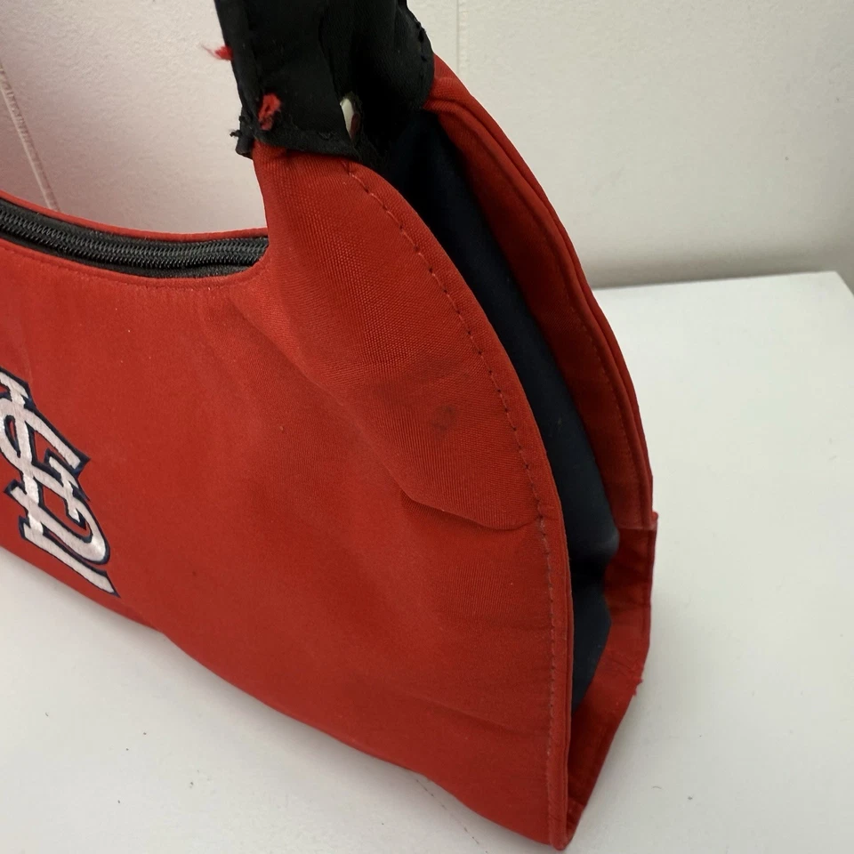 Bolso Cartera Cardinal St Louis Rojo Azul Negro MVF MLB Béisbol Foto 4 de 4