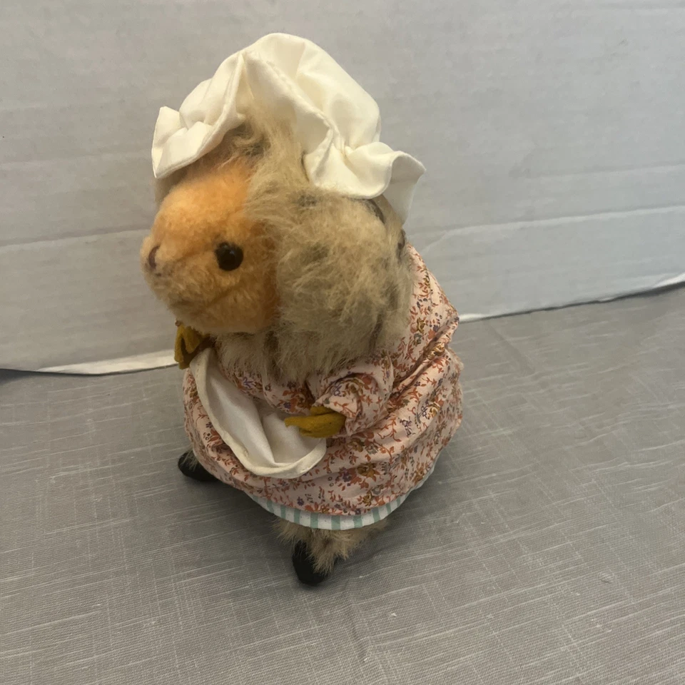 Vintage 1979 Eden Toys Beatrix Potter Mrs. Tiggy Winkle Hedgehog Plush USA MADE - Image 4 of 4