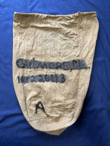WW2 US Military Named Laundry Bag