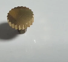 NOS Vintage Crown Ø 3.8 Mm TAP 0.9 Mm Watch Spare Parts Gold Height 1.2 Mm