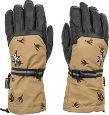 Volcom 91 Gore-Tex Men's Winter Gloves, Bronze, Medium