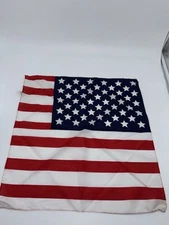 🇺🇸 American Flag Bandana USA Patriotic Scarf Head Wrap Face Cover 20”x20”
