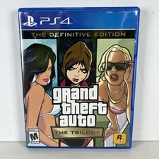 Grand Theft Auto: The Trilogy: The Definitive Edition (PlayStation 4) Clean Disc