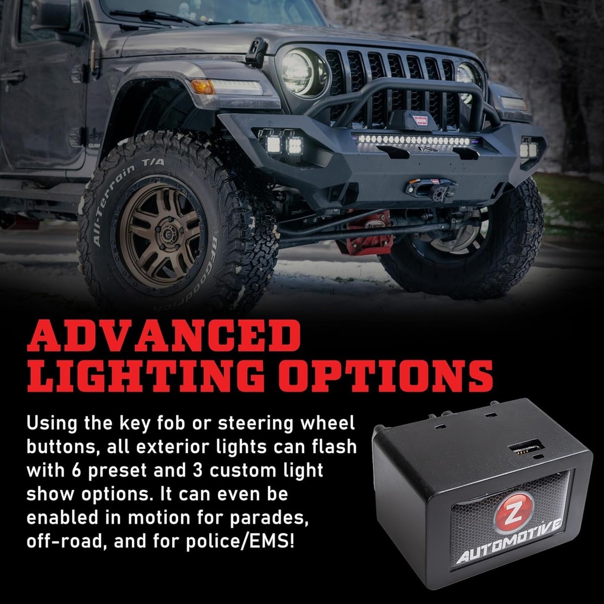 Z Automotive Tazer JL Mini Programmer for 2018-2026 Wrangler JL