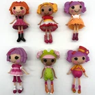 Lot of 6 Lalaloopsy Mini Dolls 3 Inch Figures Mixed Characters