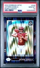 2024 PANINI DONRUSS OPTIC PURPLE SHOCK #248 JAYDEN DANIELS ROOKIE RC PSA 10