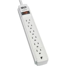 1PC EATON CORPORATION TLP604 Surge Suppressor, 6 Out, 15A, 4 ft, Outlet, 15
