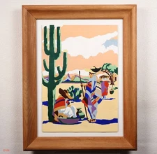 Vintage Master Artist Materials Inc paint by number "Mexico"