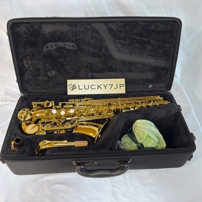 YAMAHA YAS-480 Alto Saxophone Intermediate Gold Lacquer MIJ Hard