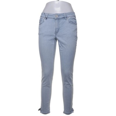 Sisters Point, Jeans, Größe: S, V 7/8 stretch denim, Blau/Weiß #riu