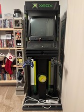 Original OG Microsoft XBOX Light Up Kiosk vid...