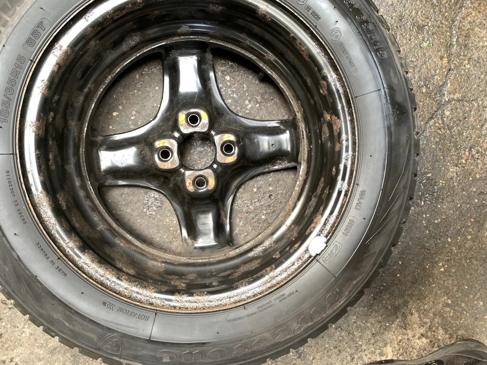 4x Original OPEL Winterräder 185/65 R15 88T - für Corsa E 2585 - Bild 4 von 4