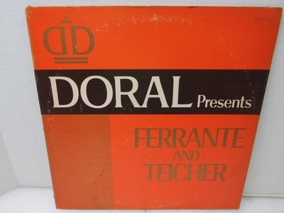 Ferrante And Teicher Doral Presents Showcase Records DLP-102 1972 Vinyl LP Album