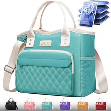 Lunch Bag Women Insulated Lunch Box Adults - Leakproof Large Purse Lunch Tote