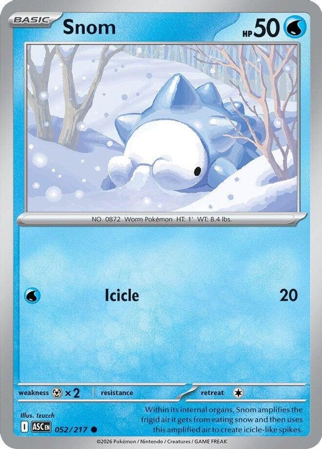 Pokemon Snom (52/583) Ascended Heroes LP
