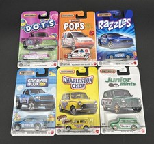 2025 Matchbox Candy Series Lot Of 6 - Dots, Razzles, Junior, Blox, Chew, Tootsie