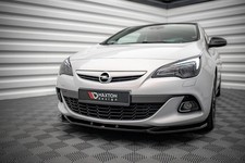 Street+ Spoilerlippe Front Ansatz V.1 passend für Opel Astra GTC OPC-Line J schw