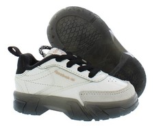 Reebok Club C Cardi Baby Boys Shoes Size 4, Color: White/Clear/Black