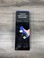 Crinova Orthotic Sports Shoe Insoles, Unisex, 1 pr. Size Medium , New