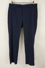 New Michael Kors Performance Easy Care Stretch Pants Men's 33 x 30 Blue Plaid