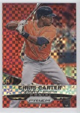 2015 Panini Prizm Red Power Prizm 62/125 Chris Carter #42 0q0