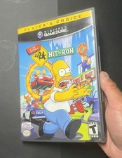 The Simpsons Hit & Run Nintendo Gamecube Video Game !Tested & Works!